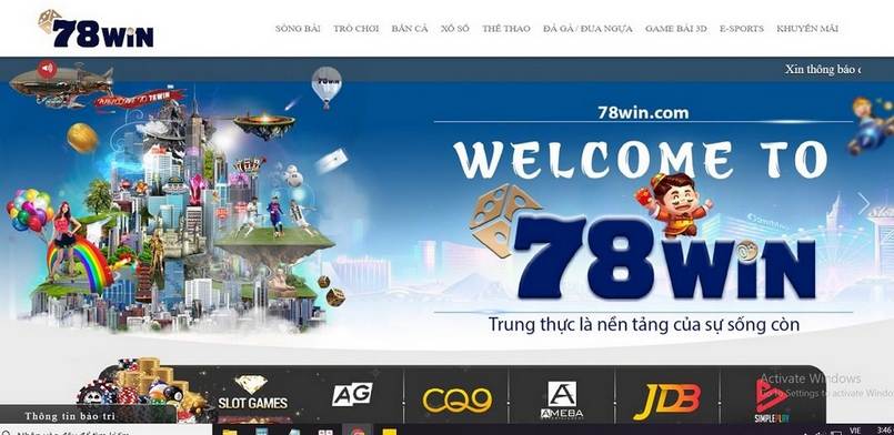 Đến với 78win - khám phá thả ga về mọi thứ