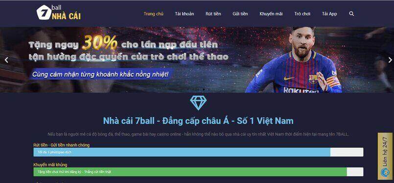 Các ưu đãi khuyến mại mà 7BALL dành cho người dùng